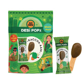 GO DESi Popz - Kaccha Aam Popz | Raw Mango & Jaggery Candy | Raw Mango Toffee | Lollipop | Digestive Candy | Indian Snacks | 8 Pieces