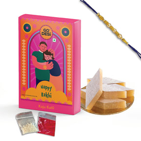 Kaju Katli & Rakhi Gift Hamper