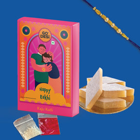 Kaju Katli & Rakhi Gift Hamper