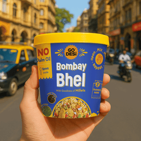 GO DESi - Bombay Bhel | Bhel Puri | Indian Snacks | Street Food | 100gms