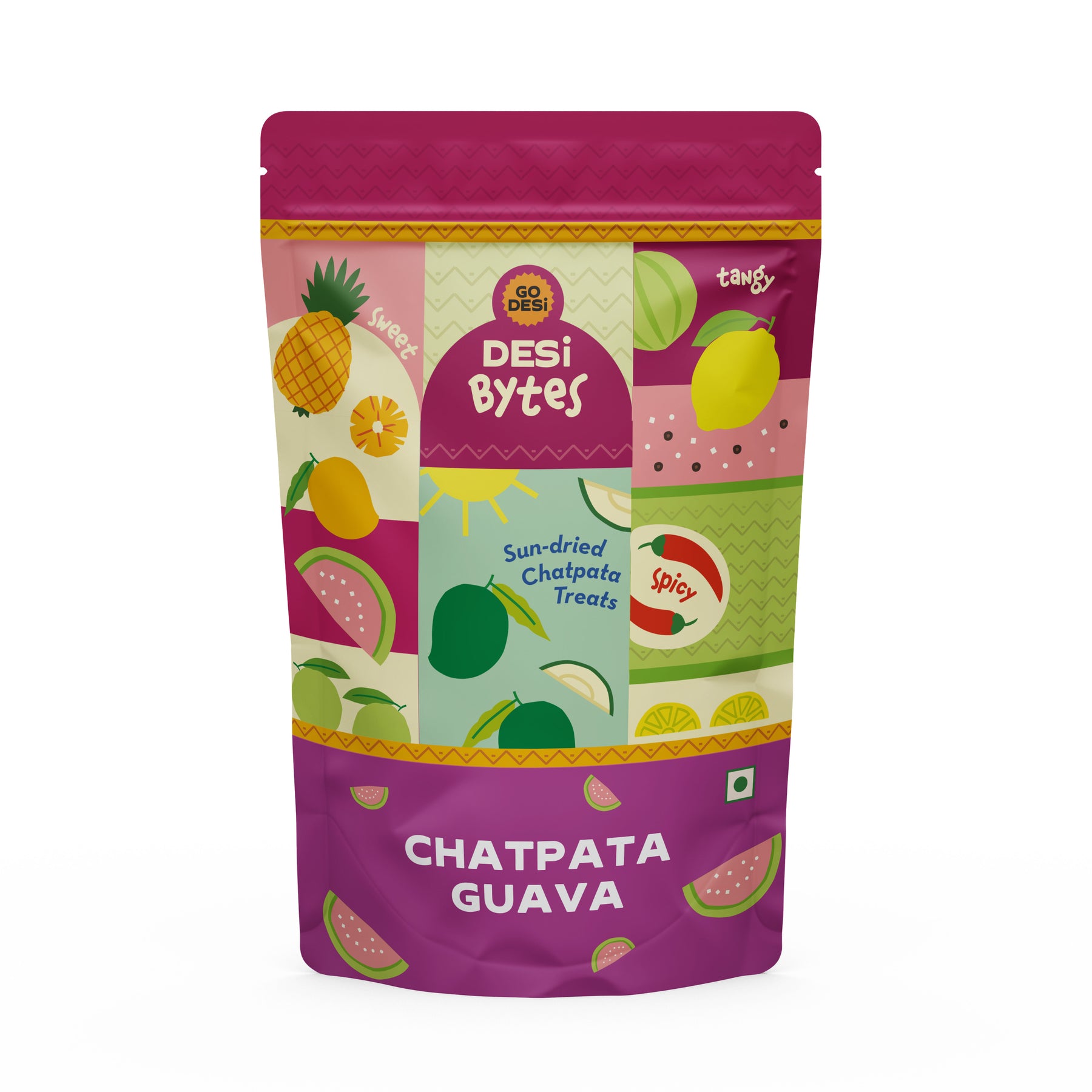Chatpata Guava Bytes | Sun-dried Guava Snack | 100% Natural | Pack 150gms