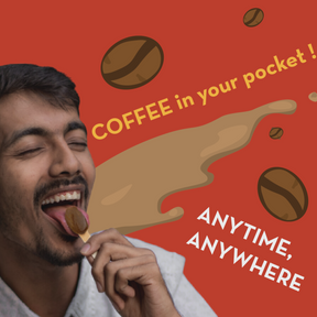 Filter Coffee Popz | 100% Natural - Coffee & Jaggery | Hand-made | 40 PCS -320 gms