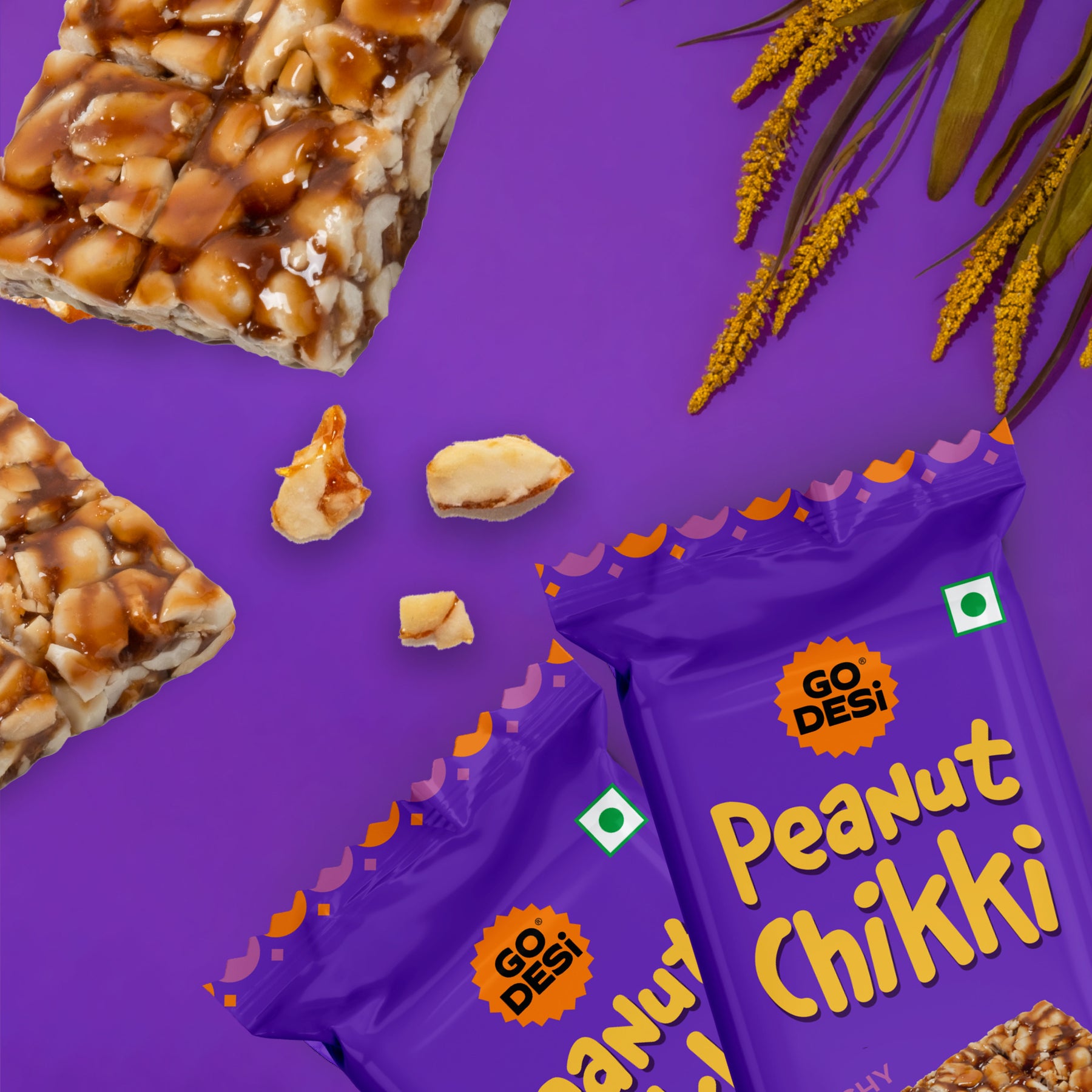 Crunchy Peanut Chikki | With Goodness of Jaggery