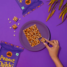 Crunchy Peanut Chikki | With Goodness of Jaggery