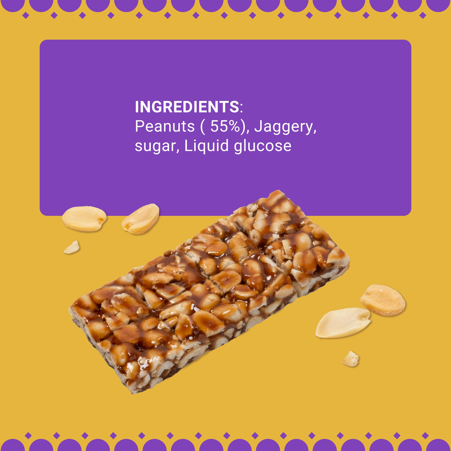 Crunchy Peanut Chikki | With Goodness of Jaggery