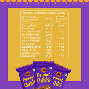 Crunchy Peanut Chikki | With Goodness of Jaggery