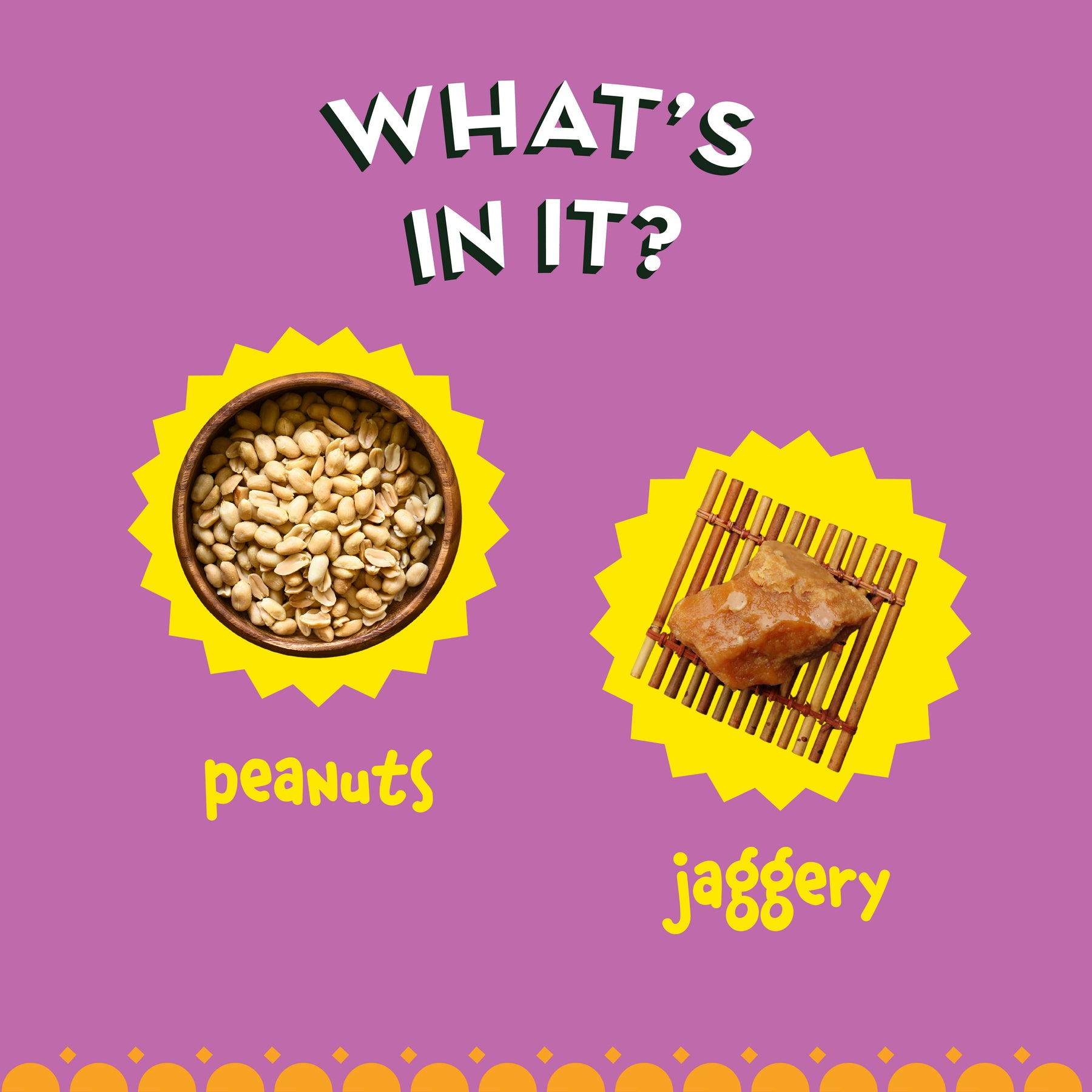 Crushed Peanut Chikki | With Goodness of Jaggery