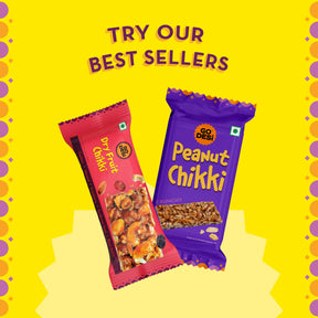 Crushed Peanut Chikki | With Goodness of Jaggery