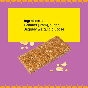 Crushed Peanut Chikki | With Goodness of Jaggery