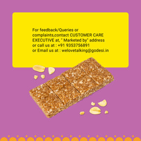 Crushed Peanut Chikki | With Goodness of Jaggery