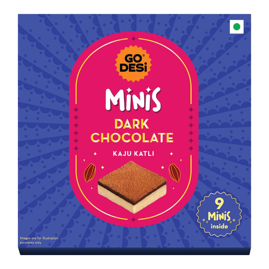 GO DESi Minis: Dark Choco Kaju Katli