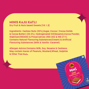 GO DESi Minis: Dark Choco Kaju Katli