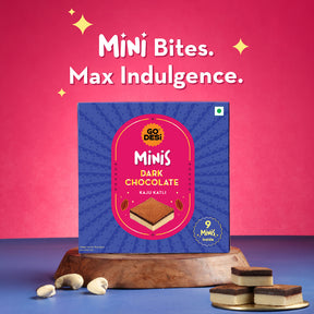 GO DESi Minis: Dark Choco Kaju Katli