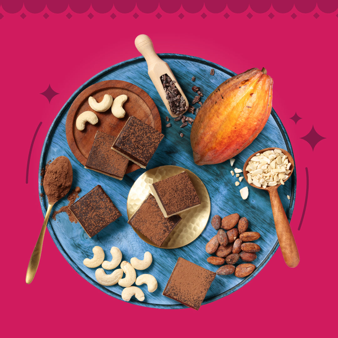 GO DESi Minis: Dark Choco Kaju Katli
