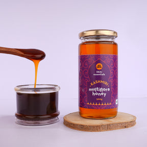 Kashmiri Multiflora Honey | Pure & Unprocessed 500g