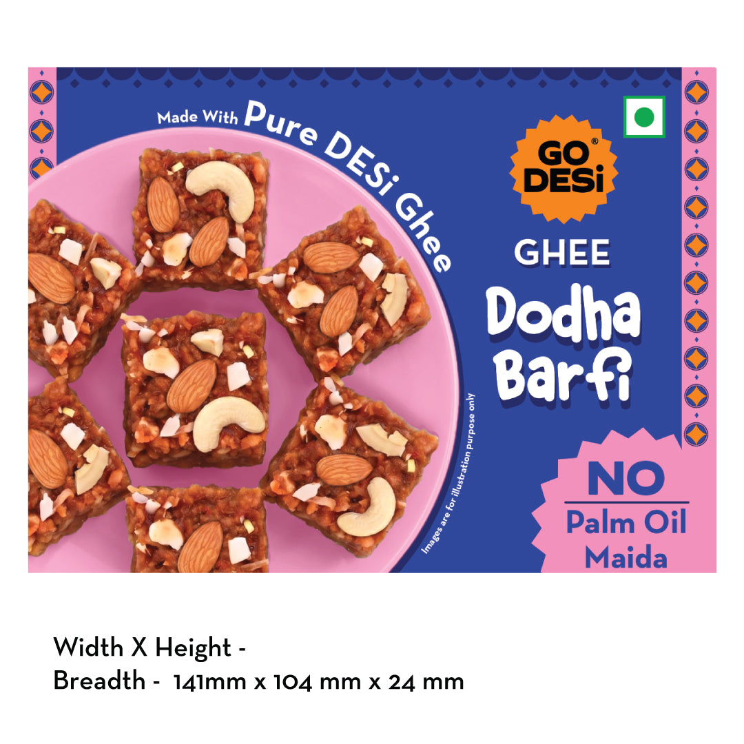 Dodha Barfi | Made with Pure DESi Ghee