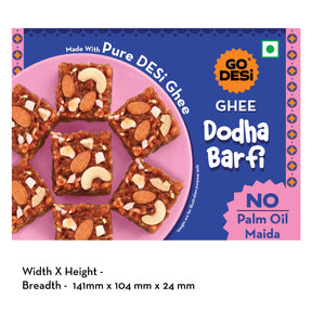 Dodha Barfi | Made with Pure DESi Ghee