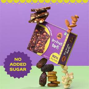 Dry Fruit Barfi | Made with 93% Dry Fruits