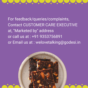 Dry Fruit Barfi | Made with 93% Dry Fruits