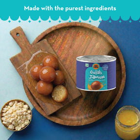 Mini Gulab Jamun | Made with Pure Cow Ghee