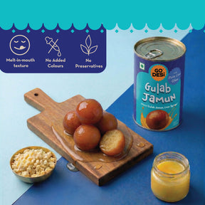 Gulab Jamun | Made with Pure Cow Ghee