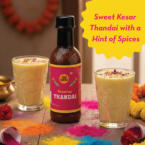 GO DESi X Anveshan - Festive Duo | Besan Laddu and Thandai Combo | With Bilona-Churned A2 Ghee | Holi Sweets | Holi Gifting