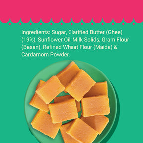 GO DESi Ghee Mysore Pak | Pure Cow Ghee | No Palm Oil | Sweets | Mithai