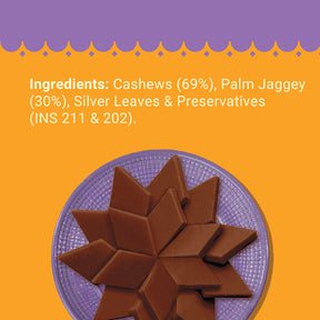 Jaggery Kaju Katli | Made with Palm Jaggery