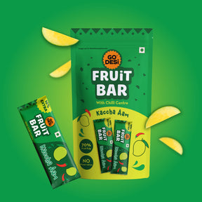 Kaccha Aam Fruit Bar | 70% Fruit Pulp | Pack of 10