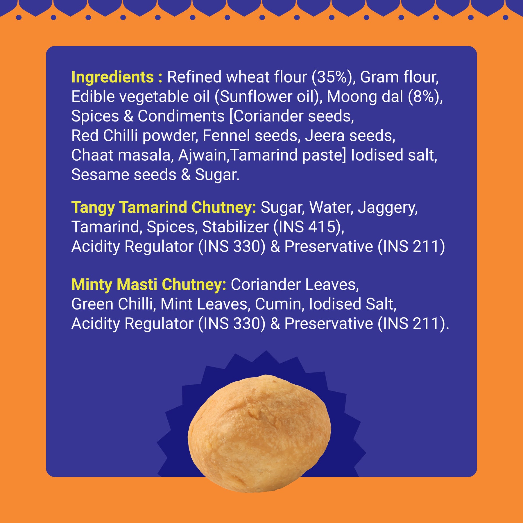 Mini Kachori | No Palm Oil | With 2 Chutneys Inside