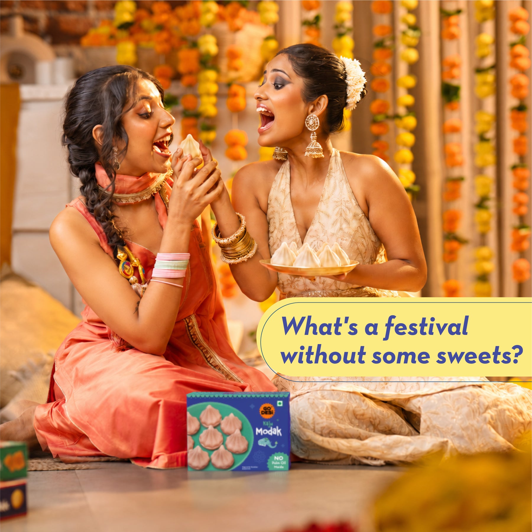 Kaju Modak | No Palm Oil or Maida