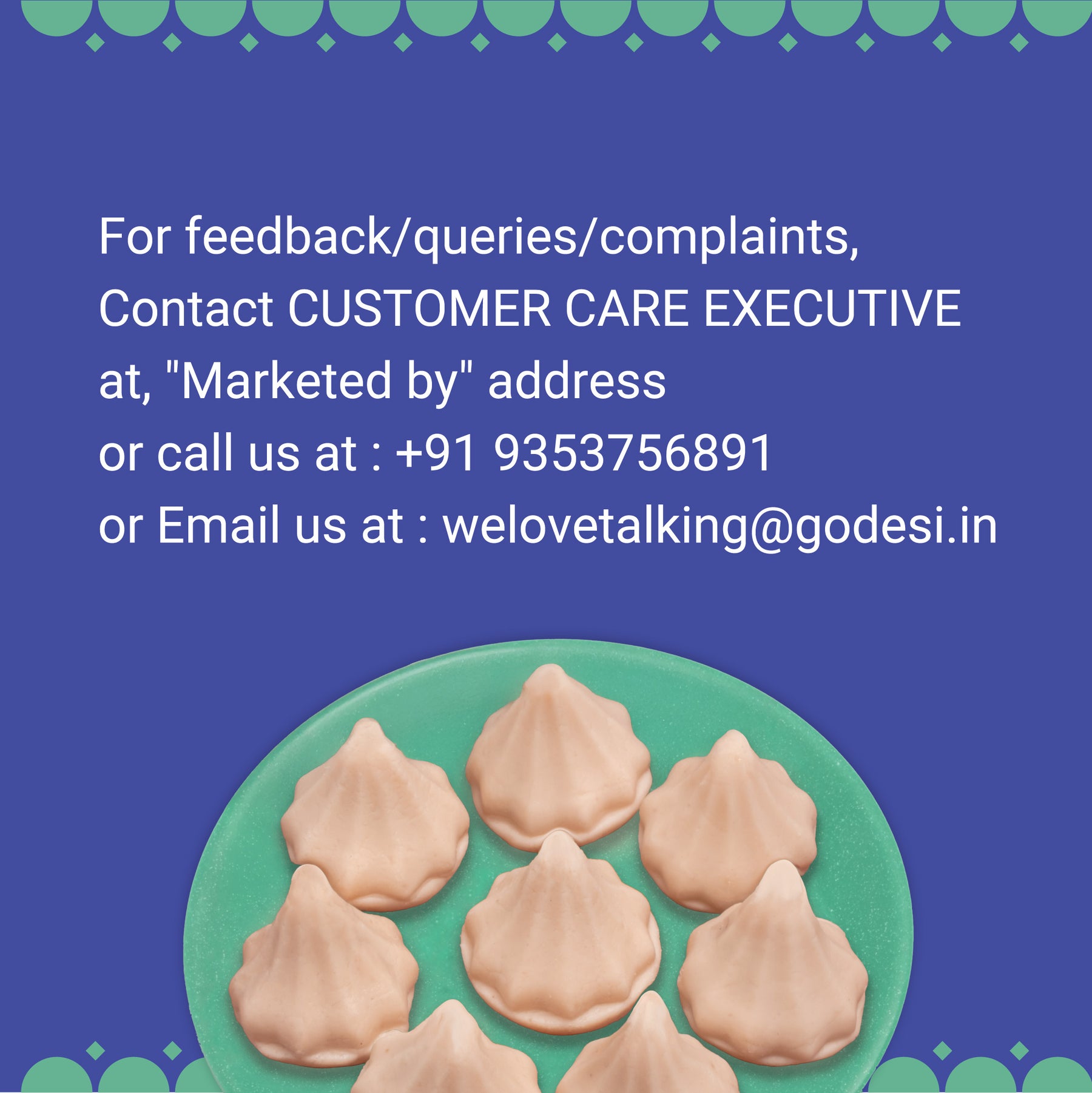 Kaju Modak | No Palm Oil or Maida