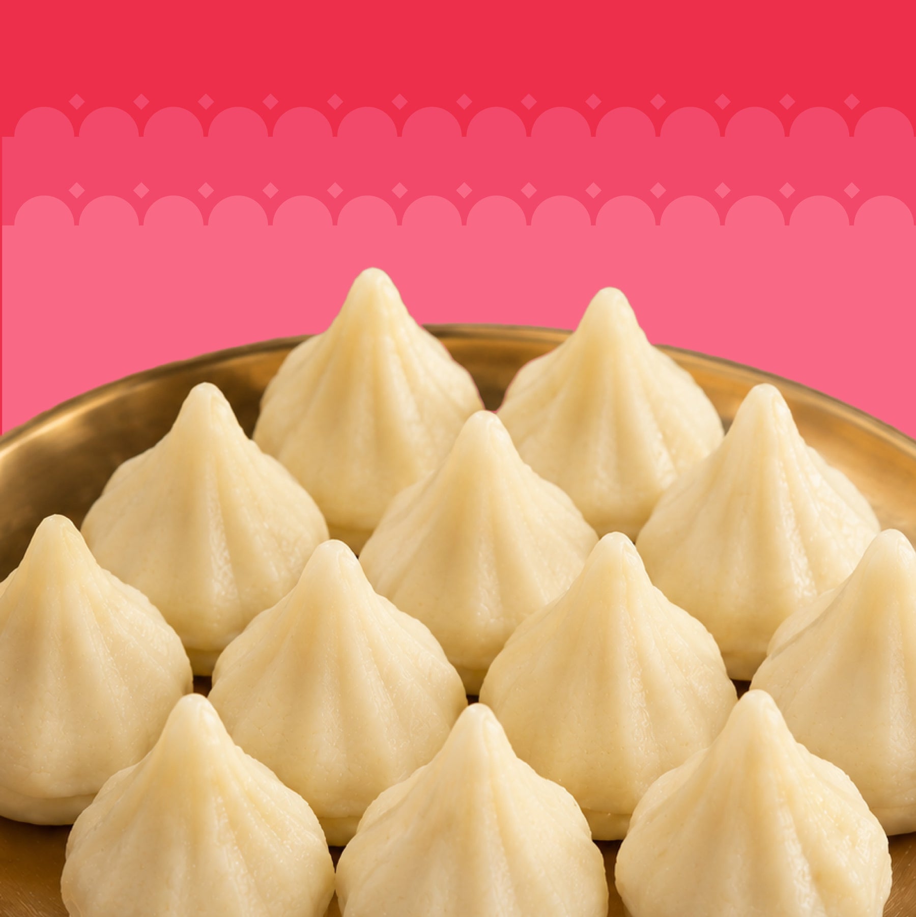 Kesar Mawa Modak | Made with 62% Khoa
