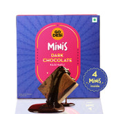 Minis: Dark Chocolate Kaju Katli | 4 pieces