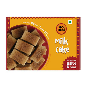 Milk Cake | Made with 55% Khoa
