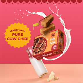 Milk Cake | Made with 55% Khoa