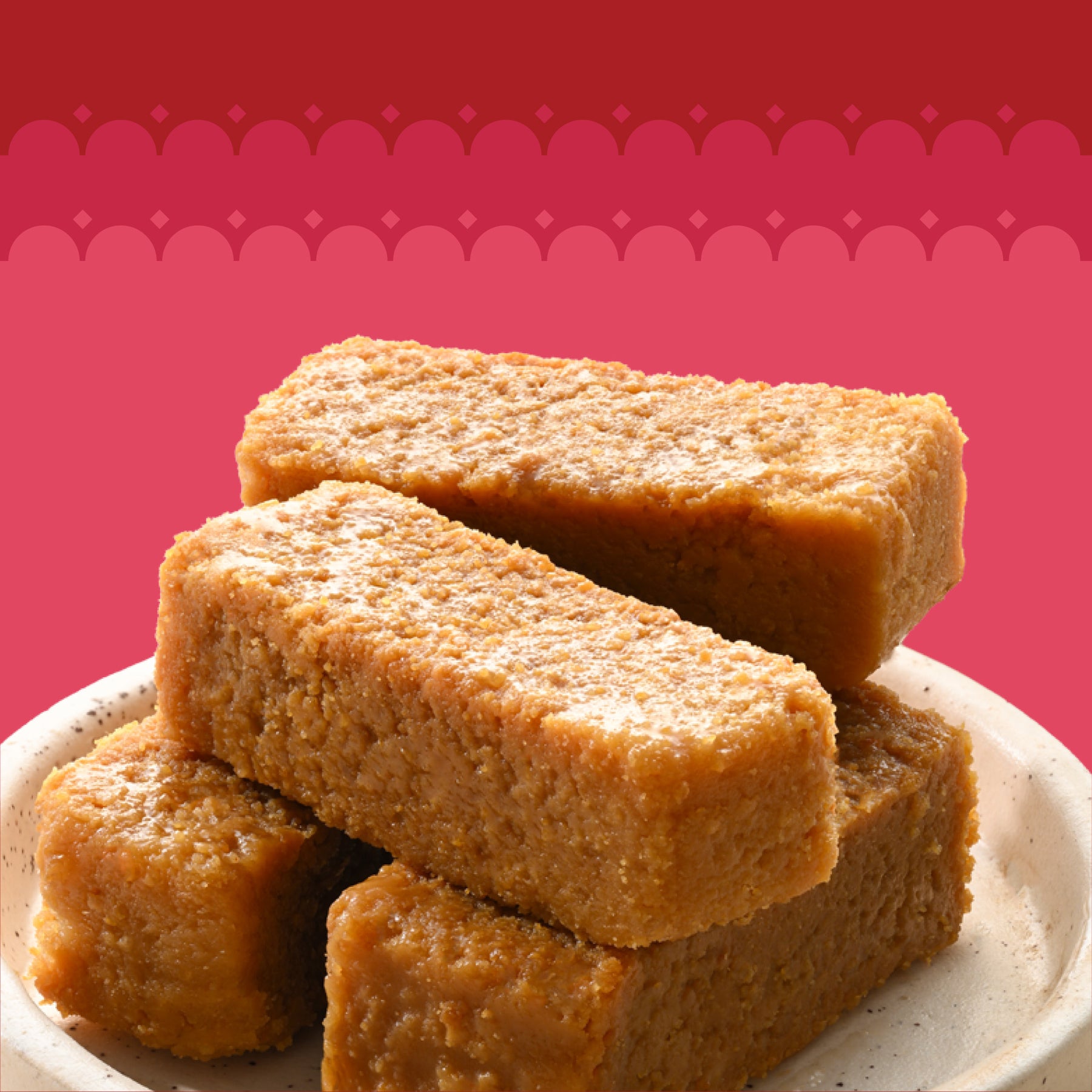 Milk Cake | Made with 55% Khoa