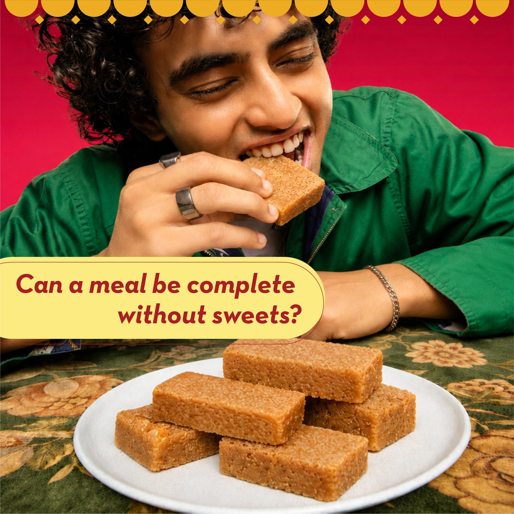 Milk Cake | Made with 55% Khoa