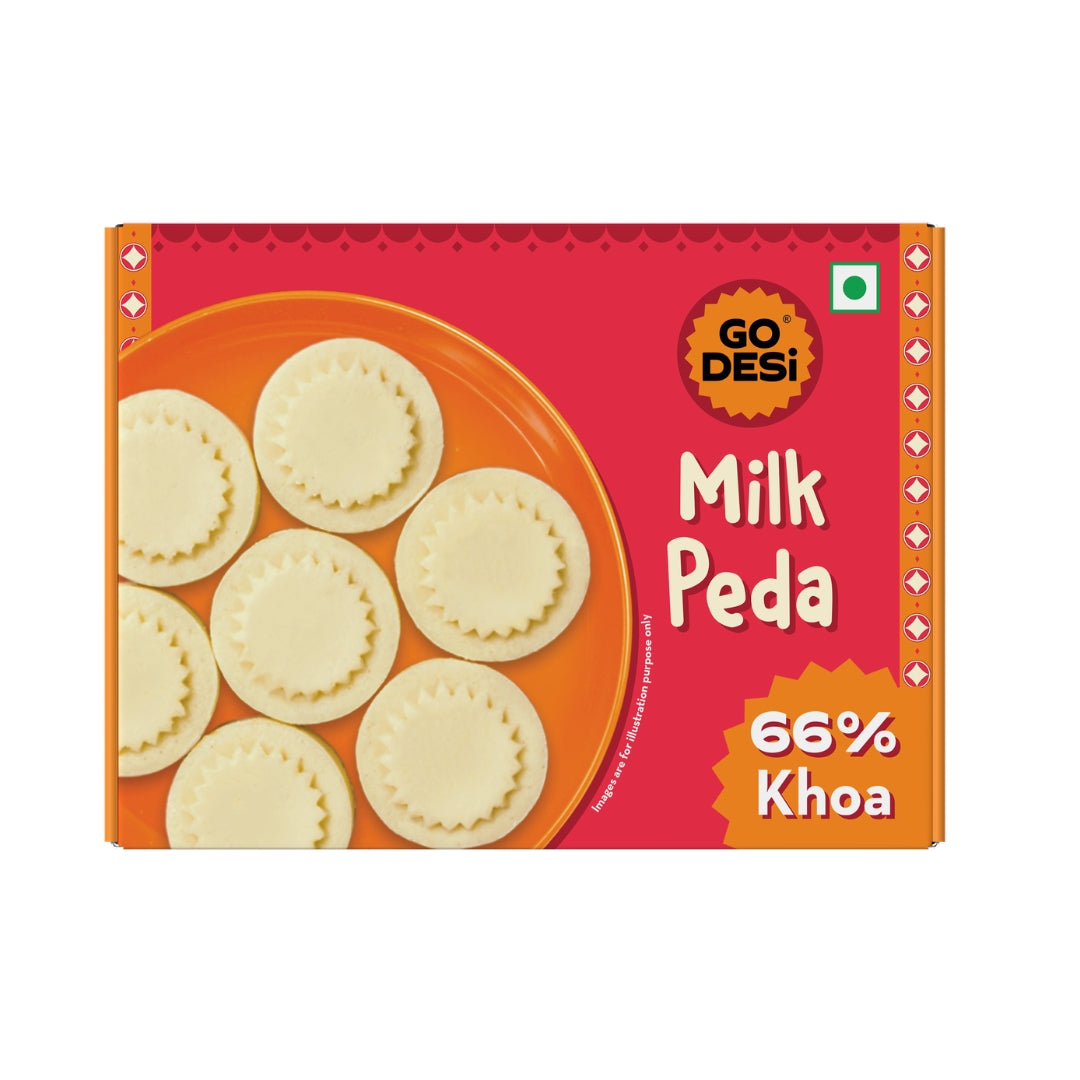 Milk Peda | Made with 66% Khoa