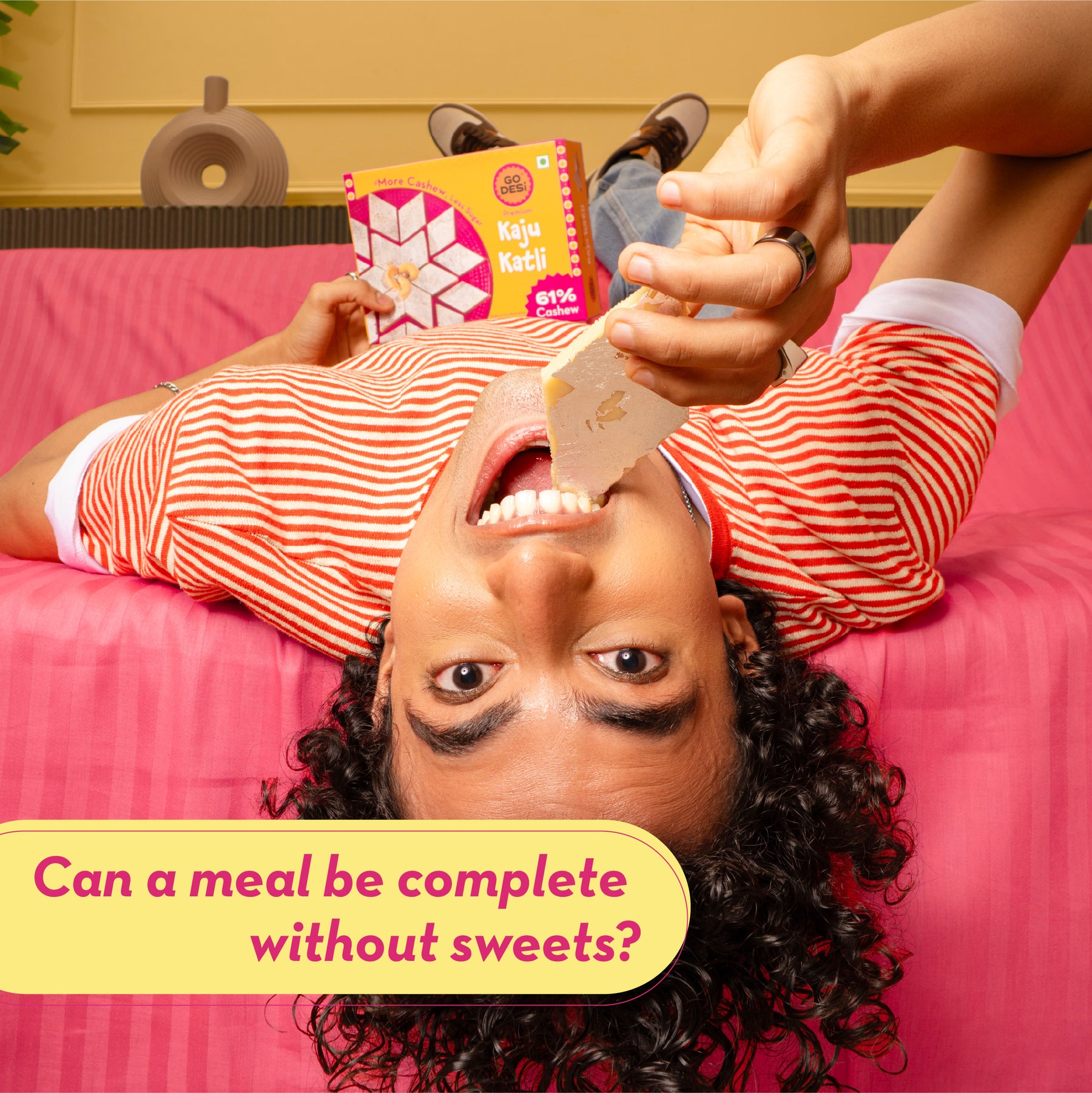 Premium Kaju Katli | Made with 61% Cashews