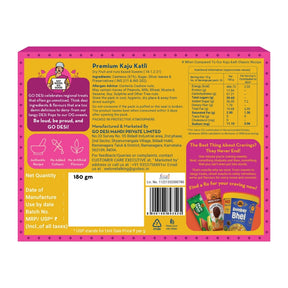Premium Kaju Katli | Made with 61% Cashews