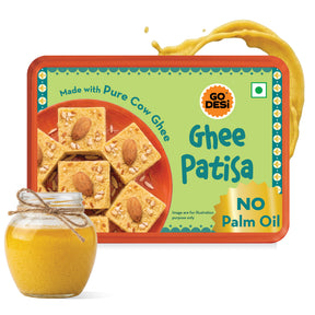 Ghee Patisa | Made with Pure Cow Ghee