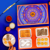 Assorted Meetha Gift Hamper with Rakhi & Roli Chawal Set