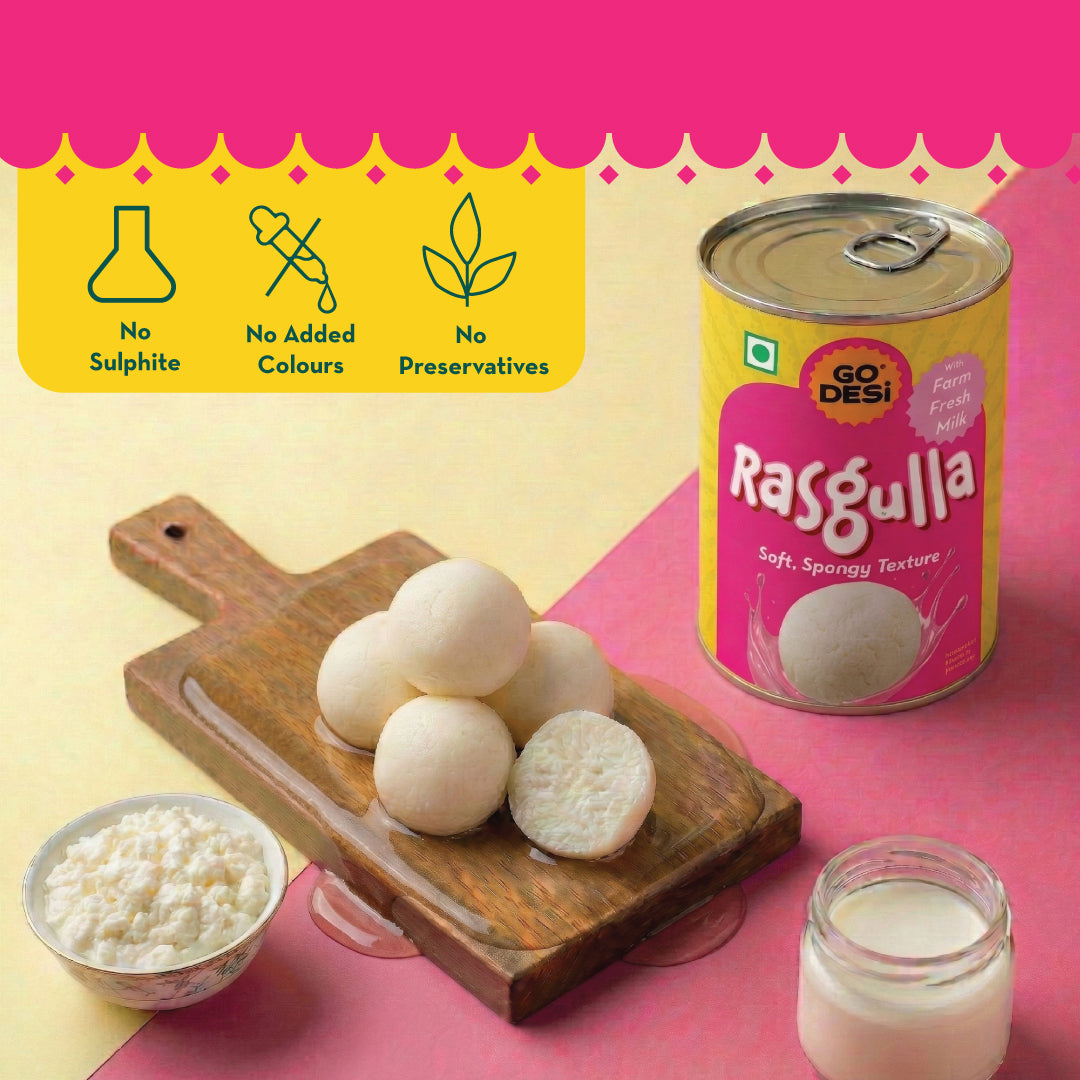 Rasgulla | Made with Farm Fresh Milk