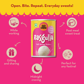 Rasgulla | Made with Farm Fresh Milk