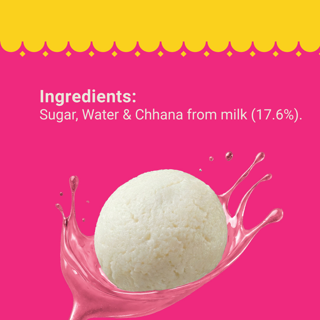 Mini Rasgulla | Made with Farm Fresh Milk