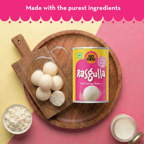 Rasgulla | Made with Farm Fresh Milk