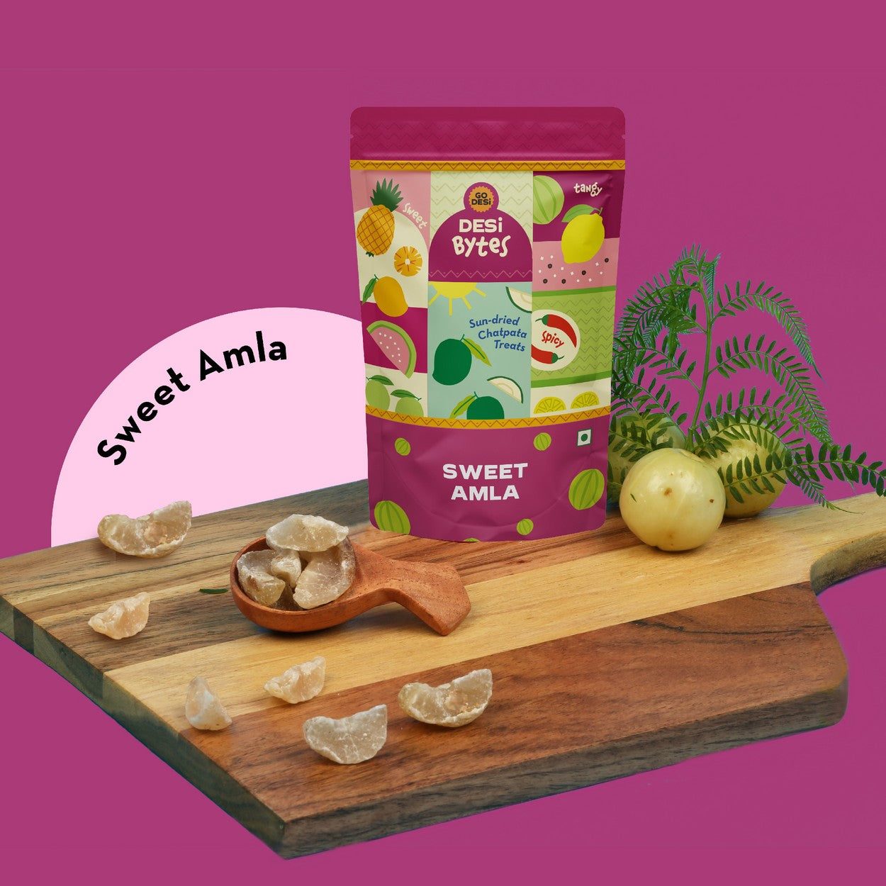 DESi Chaat - Sweet Amla Candy (Pack of 10)