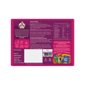 Kesar Peda | Made with 64% Khoa