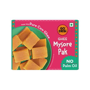 Ghee Mysore Pak | No Palm Oil